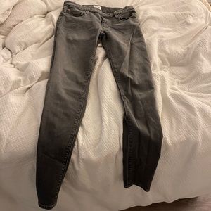 Grey skinny Hudson jeans